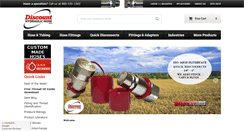 Desktop Screenshot of discounthydraulichose.com