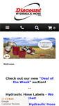Mobile Screenshot of discounthydraulichose.com